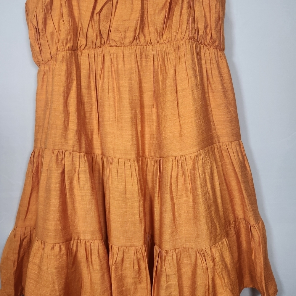 NWT Express Mustard Color Mini Dress - Picture 7 of 12
